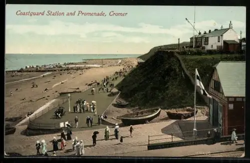 AK Cromer, Coastguard Station and Promenade