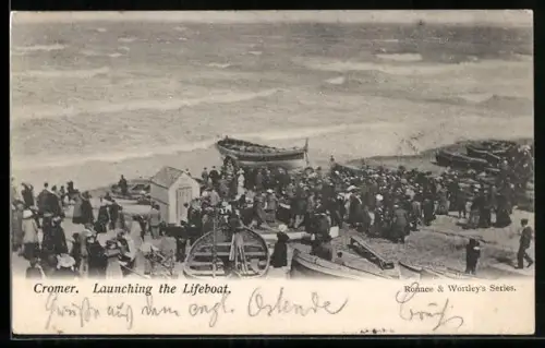 AK Cromer, Launching the Lifeboat