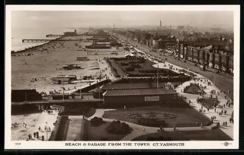 AK Great Yarmouth, Beach & Parade from the Tower