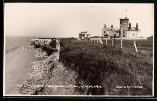 AK Hunstanton, The Cliffs and Coastguard Station