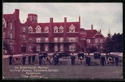 AK Dereham, Dr. Barnardo`s Homes: Watts` Naval Training School The Battery