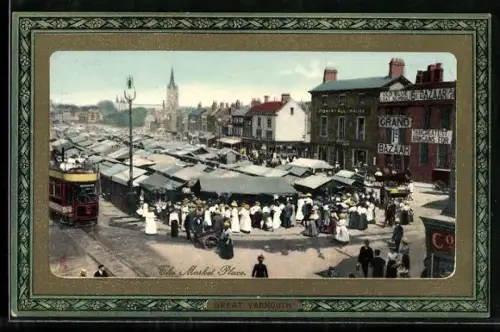 AK Great Yarmouth, The Market Place, Passepartout