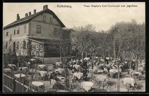 AK Kalksburg, Franz Dopler`s Cafe Resaturant zum Jägerhaus