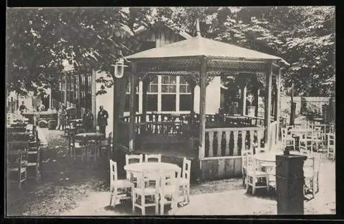 AK Wien, Restaurant Weinhaus, Bes. Wilhelm Lux, Pötzleinsdorferstrasse 67