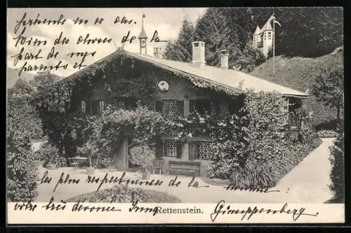 AK Kirchberg /Tirol, Rettenstein, Blick auf ein Haus