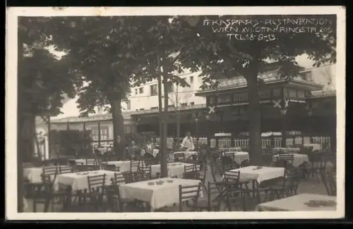 AK Wien, Fr. Kaspar`s Restaurant, Ottakringerstrasse 205