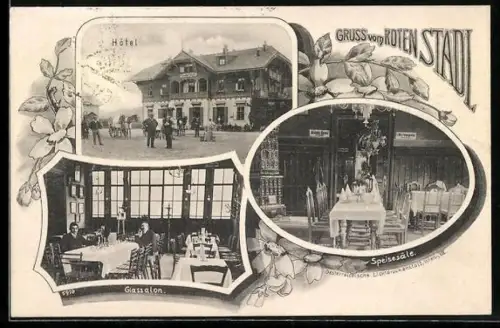 AK Kalksburg /Nied.-Oest., Hotel Rother Stadl, Bes. Leopold Stick