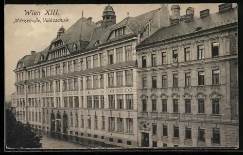 AK Wien, Volksschule in der Märzstrasse