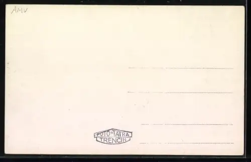 AK Trencin, Ortsansicht mit Strandleben