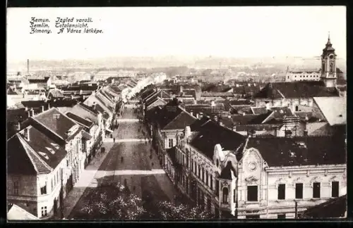 AK Zemun / Semlin, Izgled varosi, Totalansicht