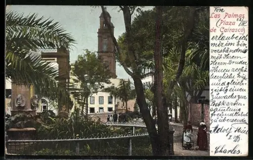 AK Las Palmas, Plaza de Cairasco