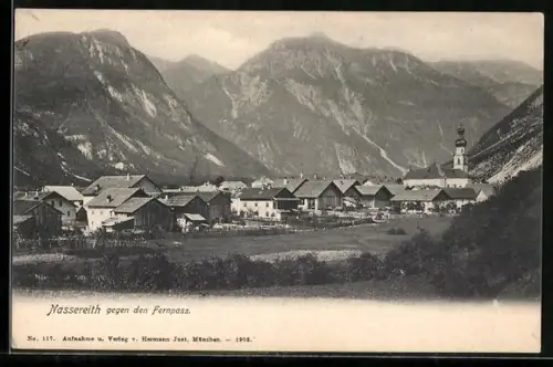AK Nassereith, Teilansicht gegen Fernpass