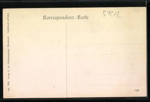 AK Scharnitz, Totalansicht mit Arnspitze