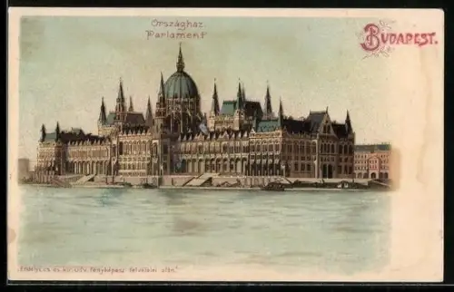Lithographie Budapest, Parlament