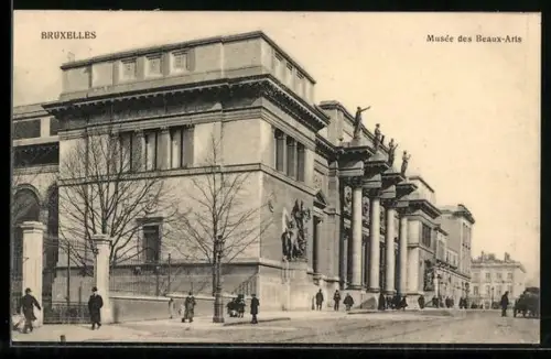 AK Bruxelles, Musée des Beaux-Arts