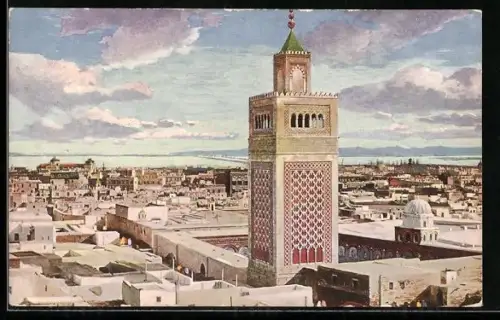 AK Tunis, Tunis und die grosse Moschee