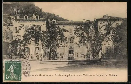 AK Gardanne-Valabre, Ecole d`agriculture, facade du château