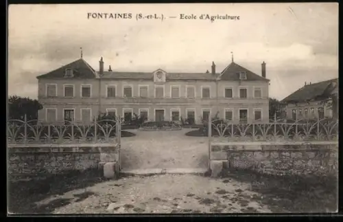 AK Fontaines, Ecole d`Agriculture