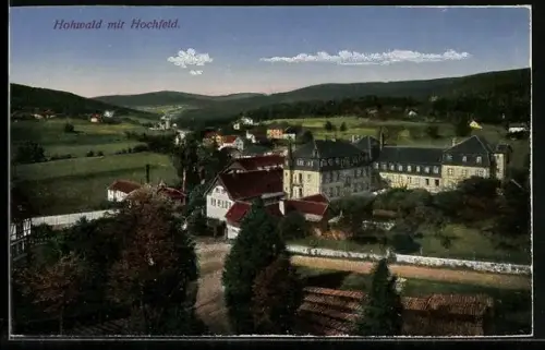 AK Hohwald, Totale mit Hochfeld