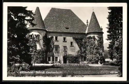 AK Knittelfeld, Blick zum Schloss Hautzenbichl