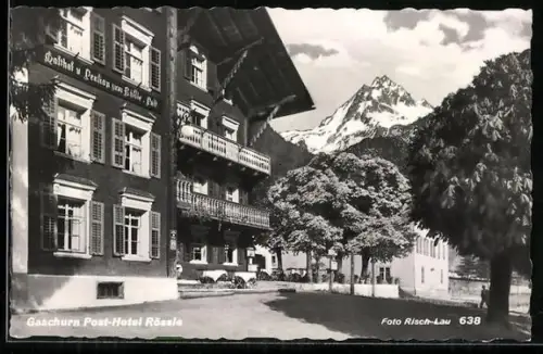 AK Gaschurn, Post-Hotel Rössle