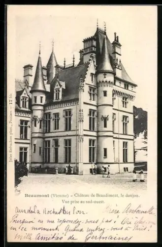 AK Beaumont, Château de Beaudiment, le Donjon
