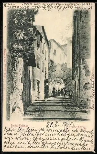 AK Bordighera, Porta Sottana