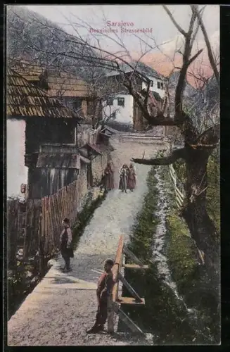 AK Sarajevo, Bosnisches Strassenbild