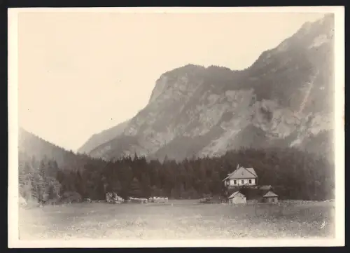 Fotografie Lunz am See, Blick nach dem Gut Neuländ