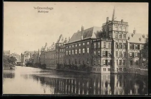 AK `s-Gravenhage, Hofvijver