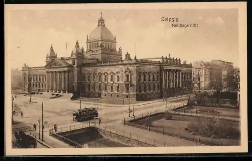 AK Leipzig, Ansicht vom Reichsgericht