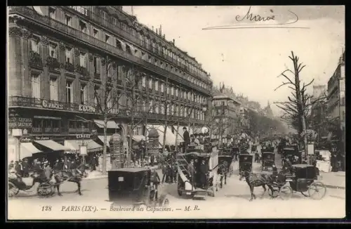 AK Paris, Boulevard des Capucines