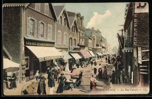 AK Berck-Plage, La Rue Carnot