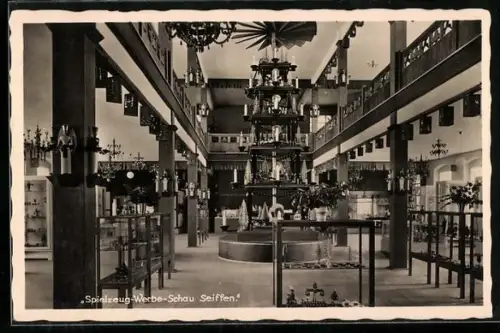 AK Seiffen, Innenansicht des Spielzeugkaufhauses