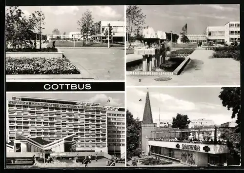 AK Cottbus, Bildungszentrum, HO-Gaststätte Am Stadttor