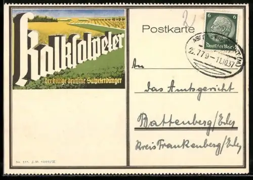 AK Reklame Dünger Kalksalpeter