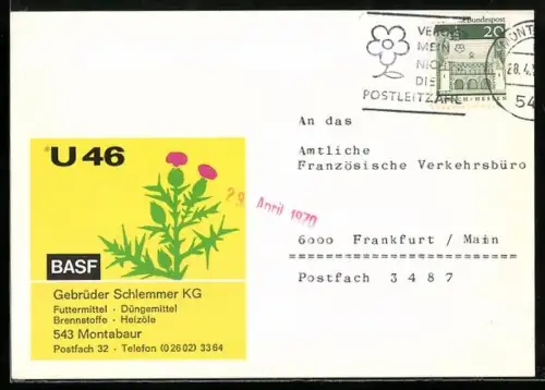 AK Gebrüder Schlemmer KG, Montabaur, U 46, BASF