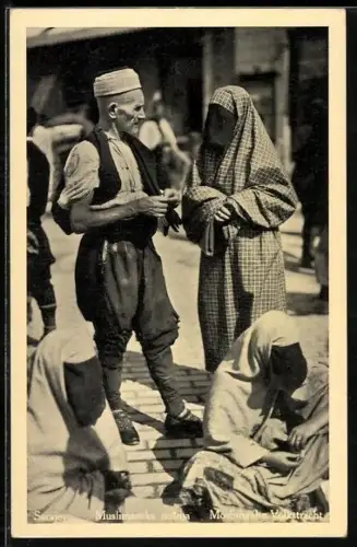 AK Sarajewo, Einheimische in Muslimischer Volkstracht