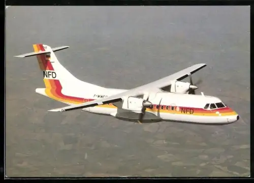 AK Propellerverkehrsflugzeug ATR 42