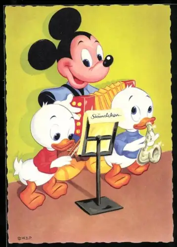 AK Micky Maus macht Musik mit Tick und Trick