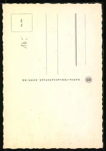 AK Micky Maus im Anzug und mit einem Strauss Rosen