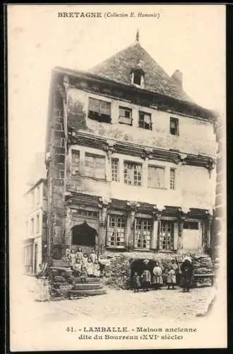 AK Lamballe /Bretagne, Maison ancienne dite du Bourreau
