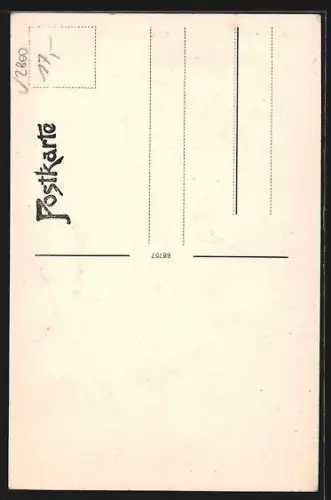 AK Bremen, Dompartie mit Strassenbahn