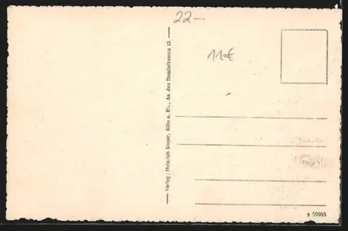 AK Köln a. Rh., Partie am Opernhaus mit Strassenbahnen