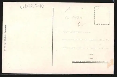 AK Innsbruck, Maria-Theresienstrasse mit Strassenbahn