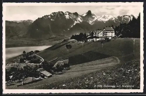 AK Haltenegg, Teilansicht mit Stockhorn