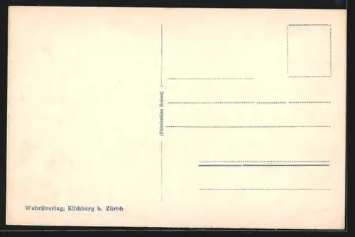 AK Zürich-Enge, Villa Rietberg