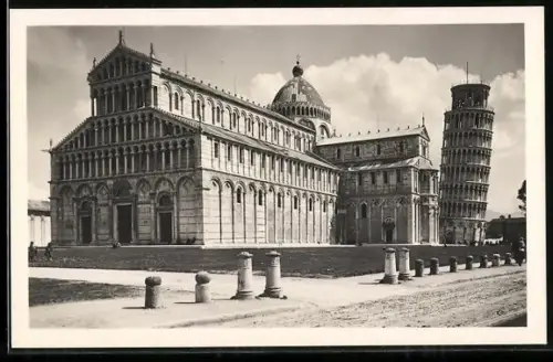 AK Pisa, Duomo e Campanile, Der schiefe Turm von Pisa