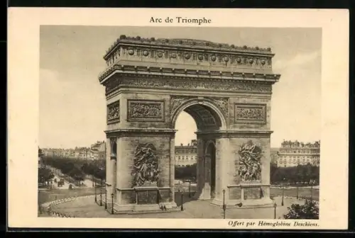 AK Paris, Arc de Triomphe