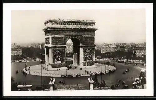 AK Paris, L`Arc de Triomphe de l`Etoile